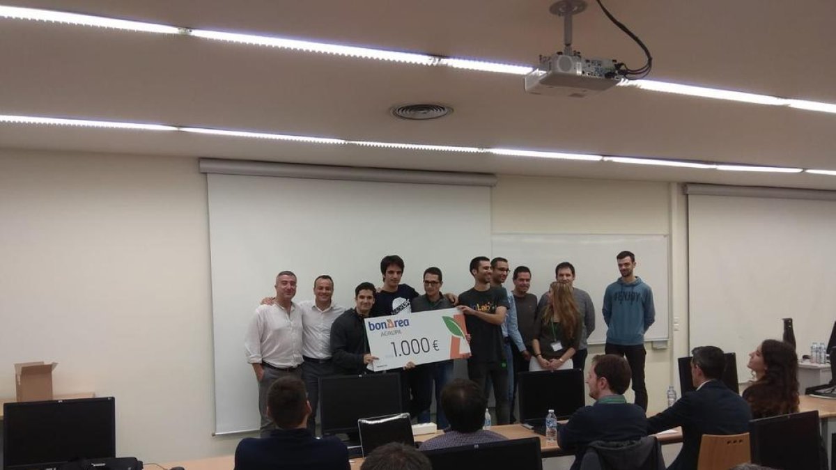 El equipo MK, premio ‘bonÀrea’, uno de los participantes.