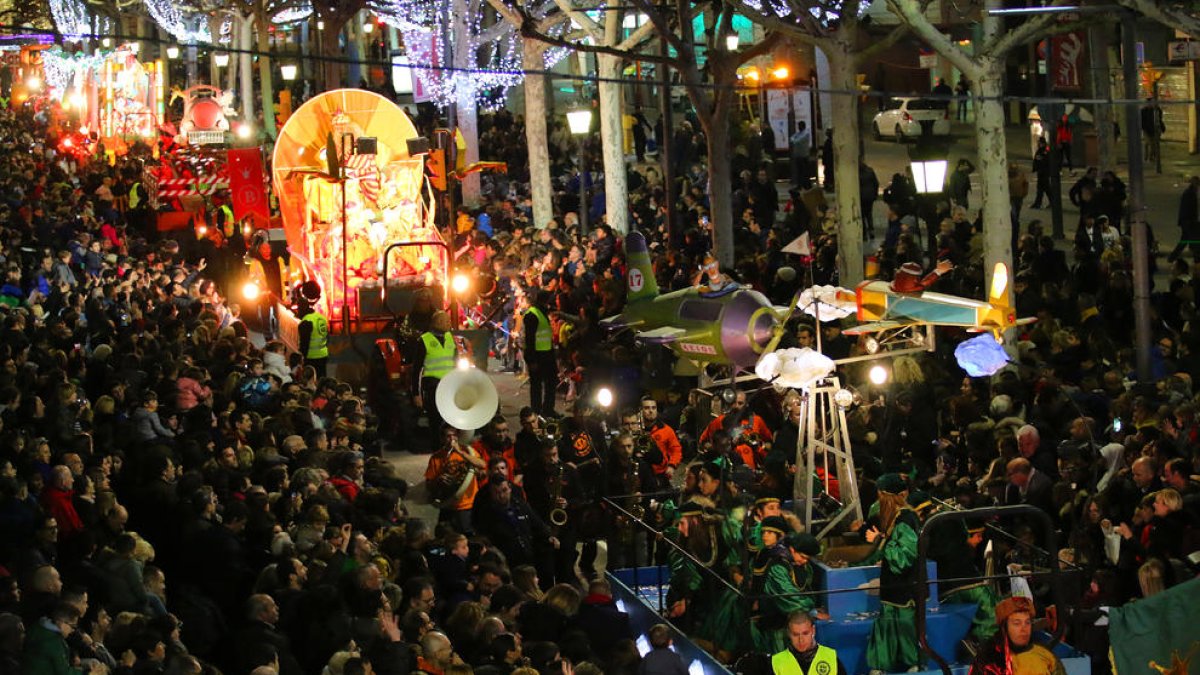 Imatge de la cavalcada de Reis del 5 de gener de l’any passat.