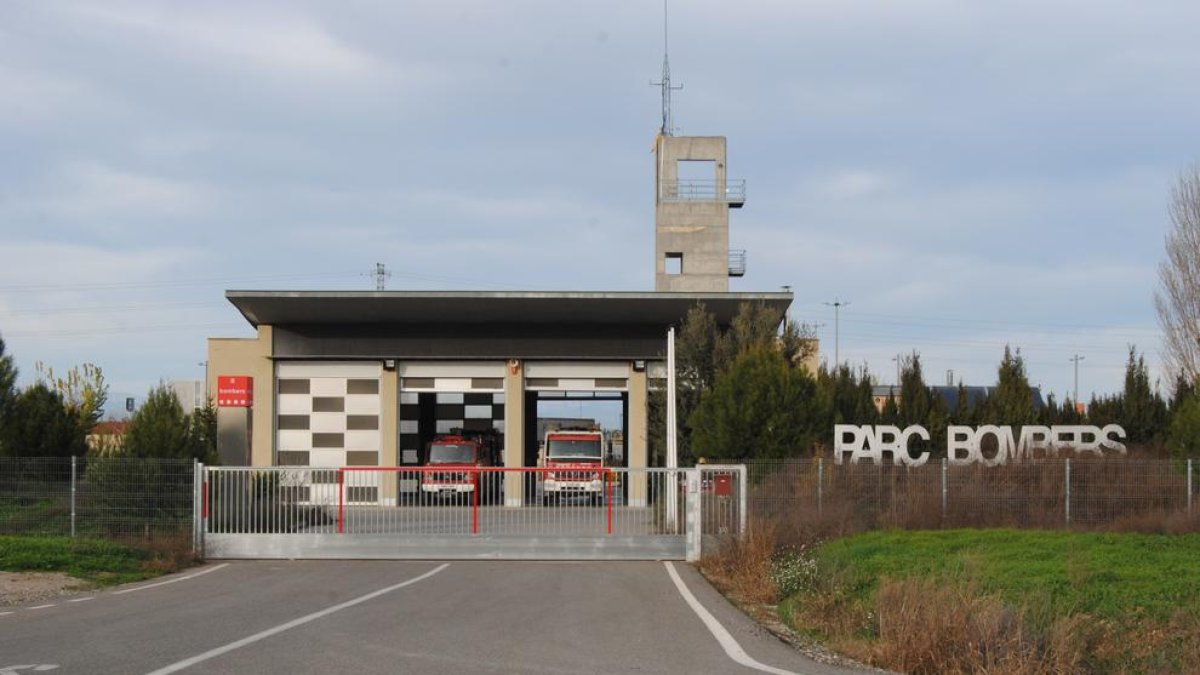 Imagen del parque de Bomberos de Mollerussa.