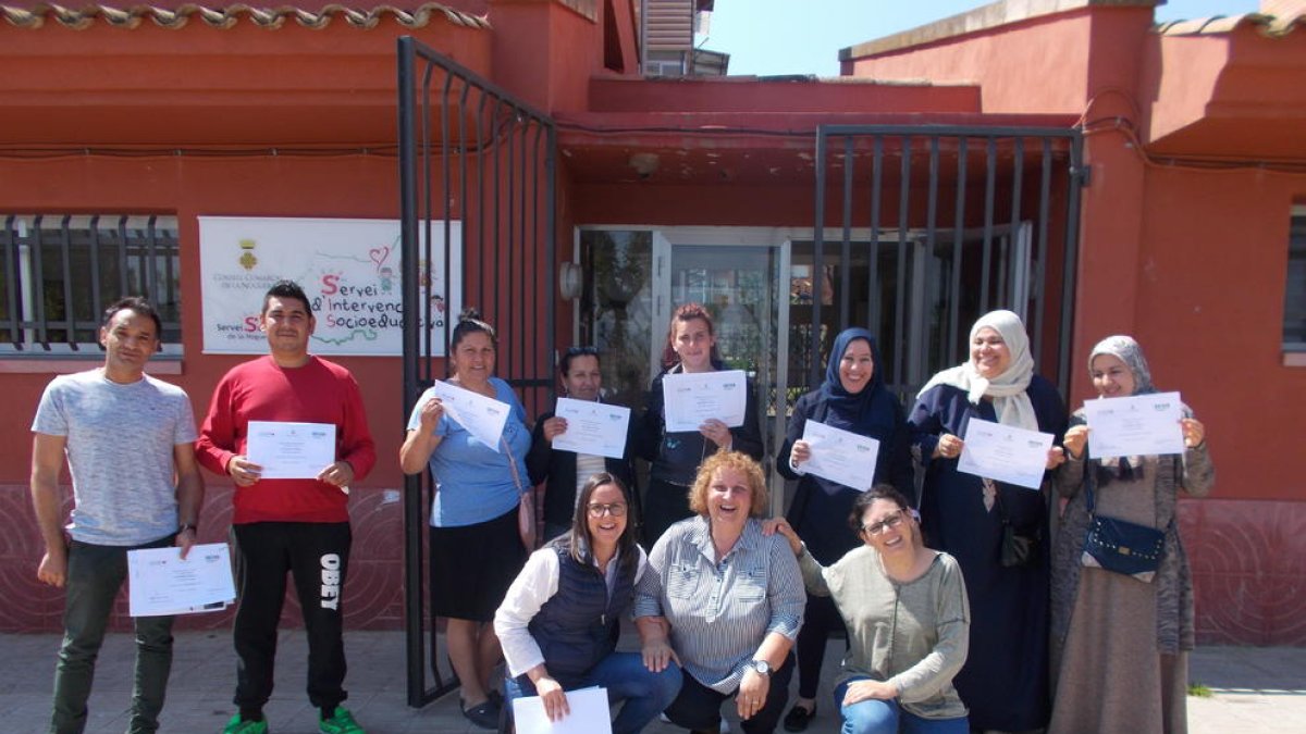 Els participants en aquesta iniciativa del consell comarcal.