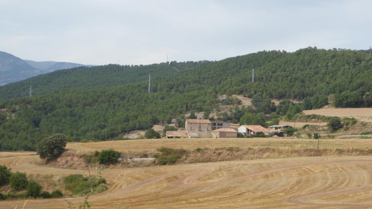 Masies al terme municipal de Lladurs.