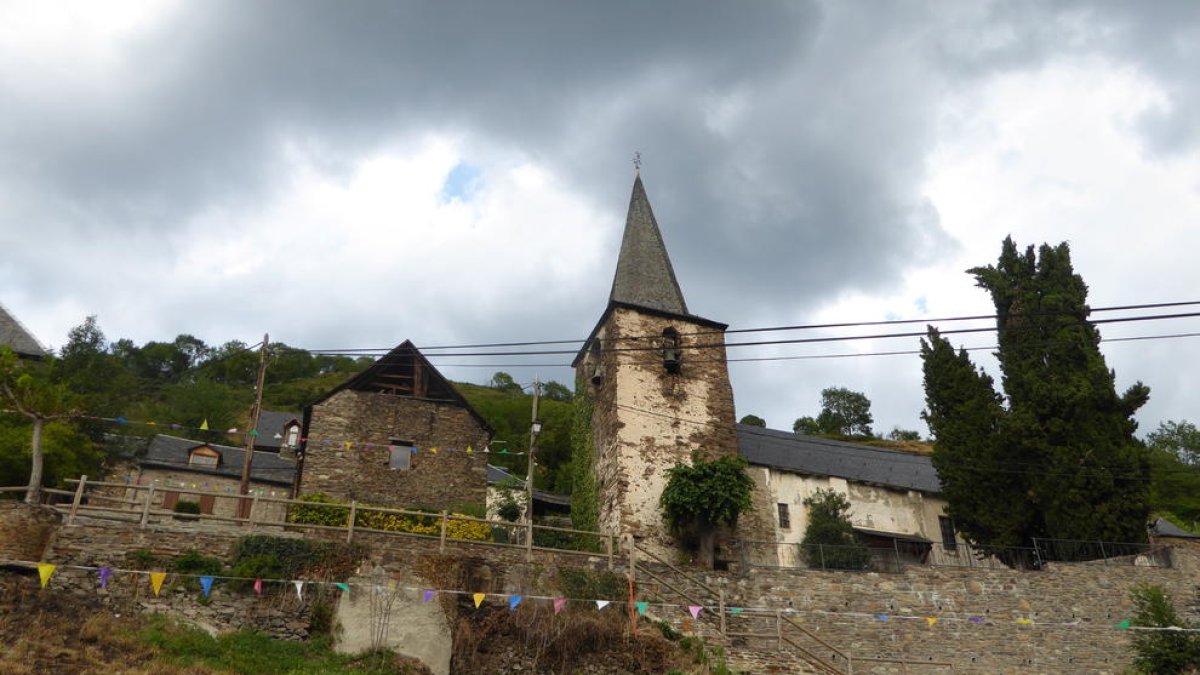 Vista del pueblo de Bausen.