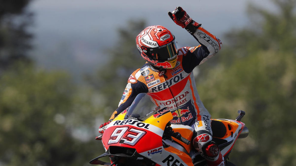 Marc Màrquez sortirà des de la segona posició a Le Mans
