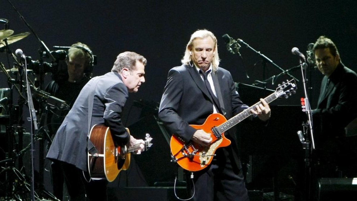 La histórica banda de Los Ángeles, en un concierto en una imagen de archivo.