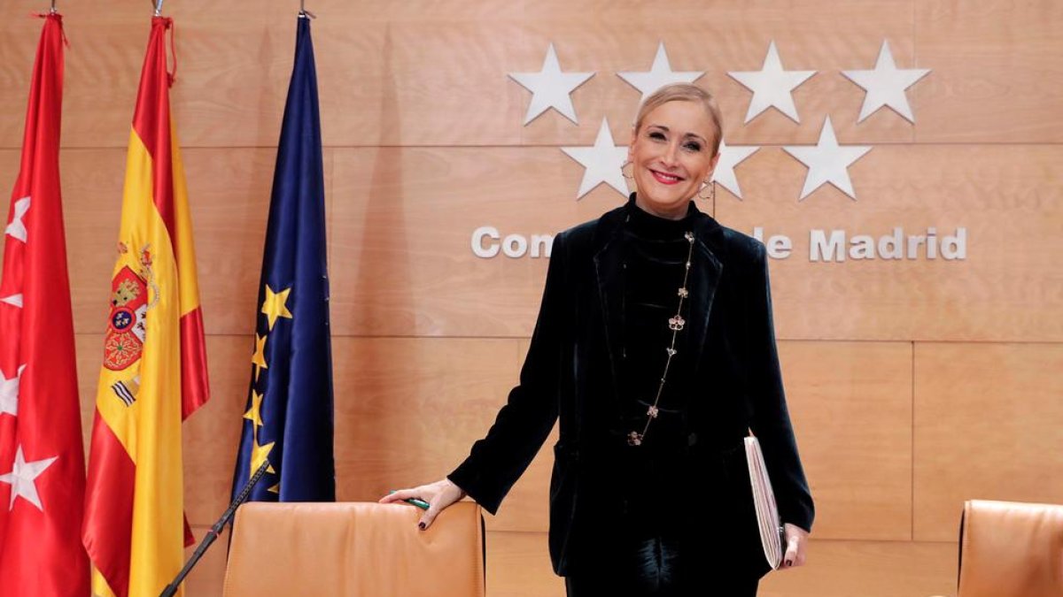Cristina Cifuentes y Francisco Granados.