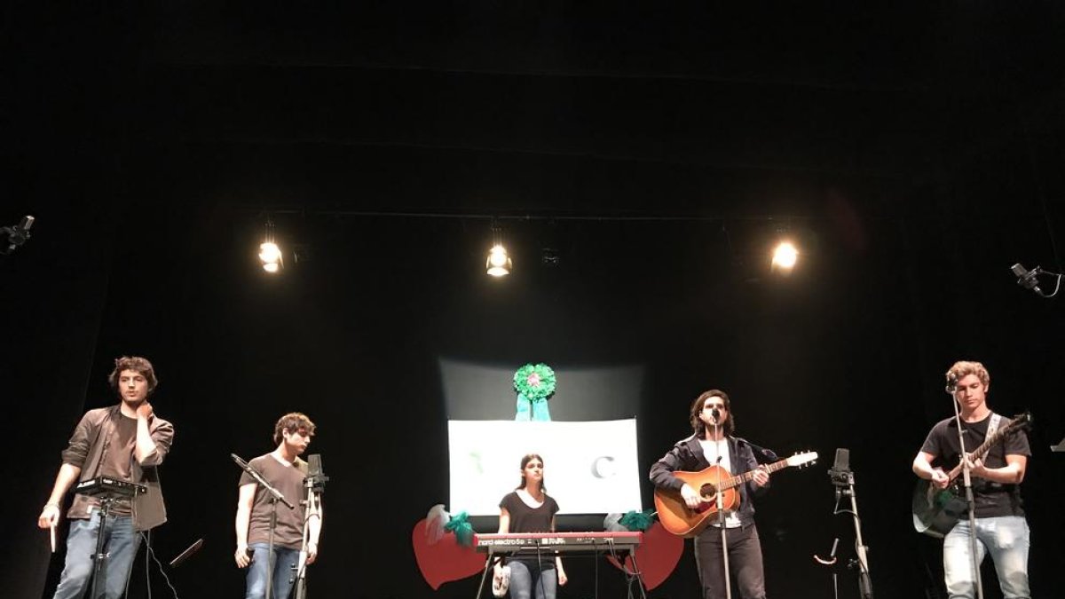 Un moment de l’actuació del grup Austral.