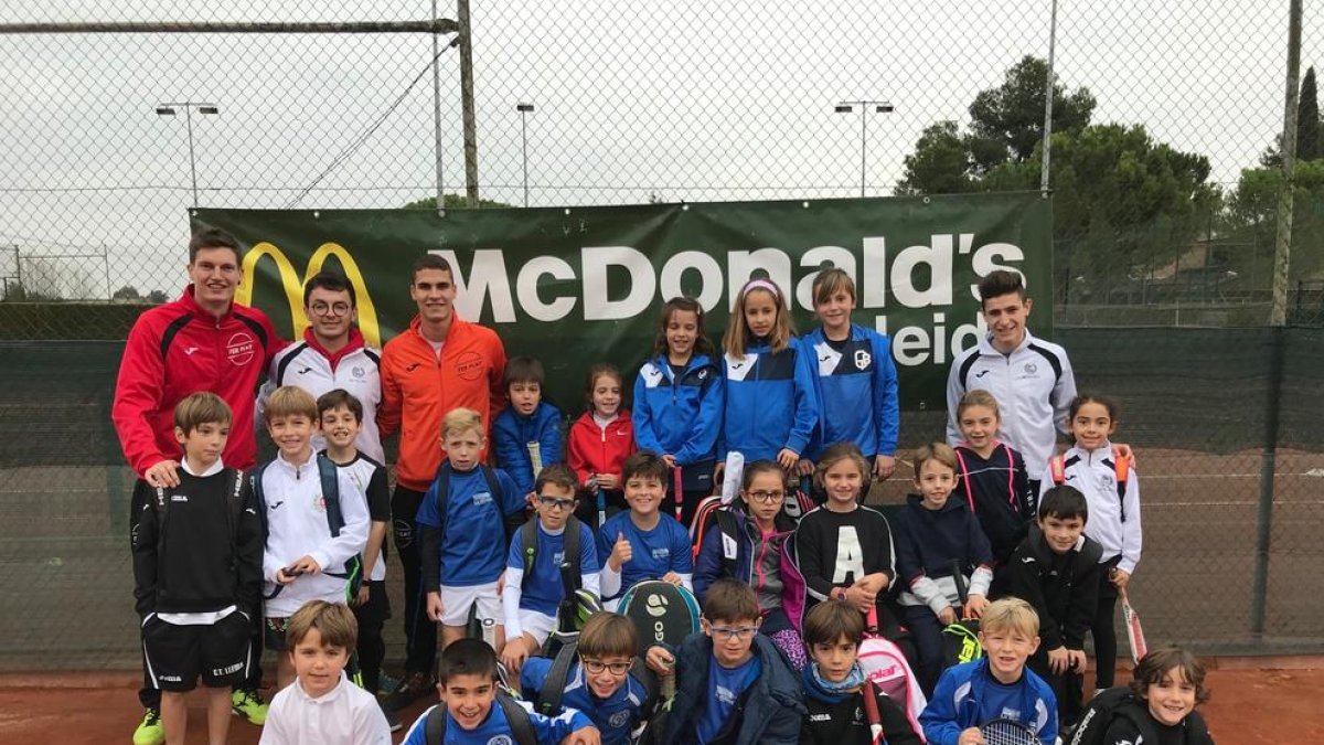 La Lliga McDonald’s de tenis, a punt per a la festa de clausura