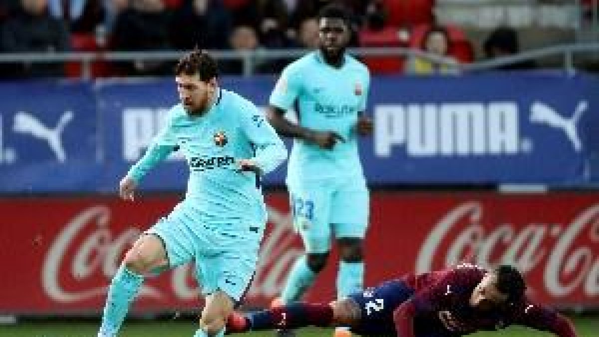 Luis Suárez y Jordi Alba firman el triunfo 0-2 del Barcelona en Eibar
