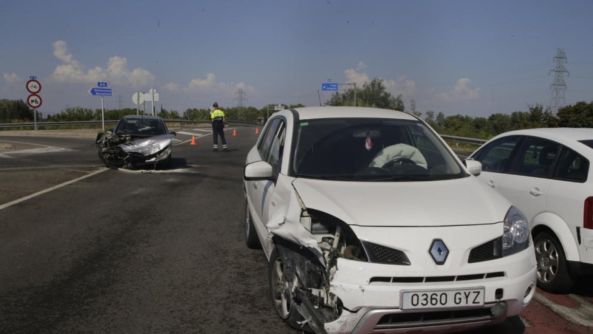 Grave un motorista al salir de la vía a Coll de Nargó