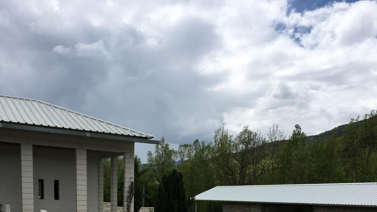 El cementerio de Vilaller que se prevé ampliar.