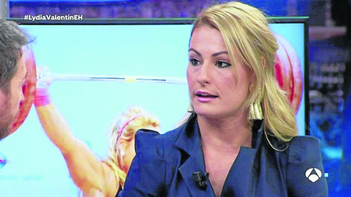 Lydia Valentín en ‘El Hormiguero’.