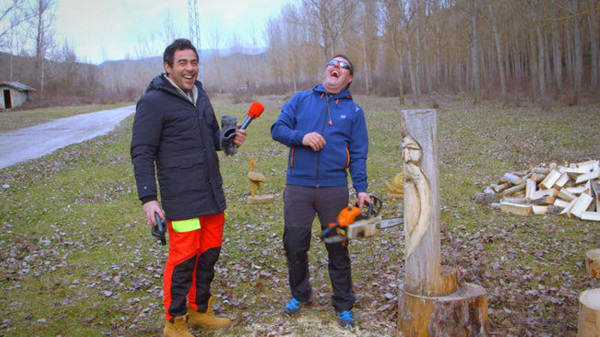 Chapiella y el escultor.