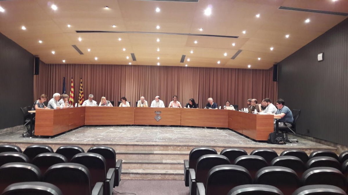 Imagen de archivo del pleno de Balaguer.