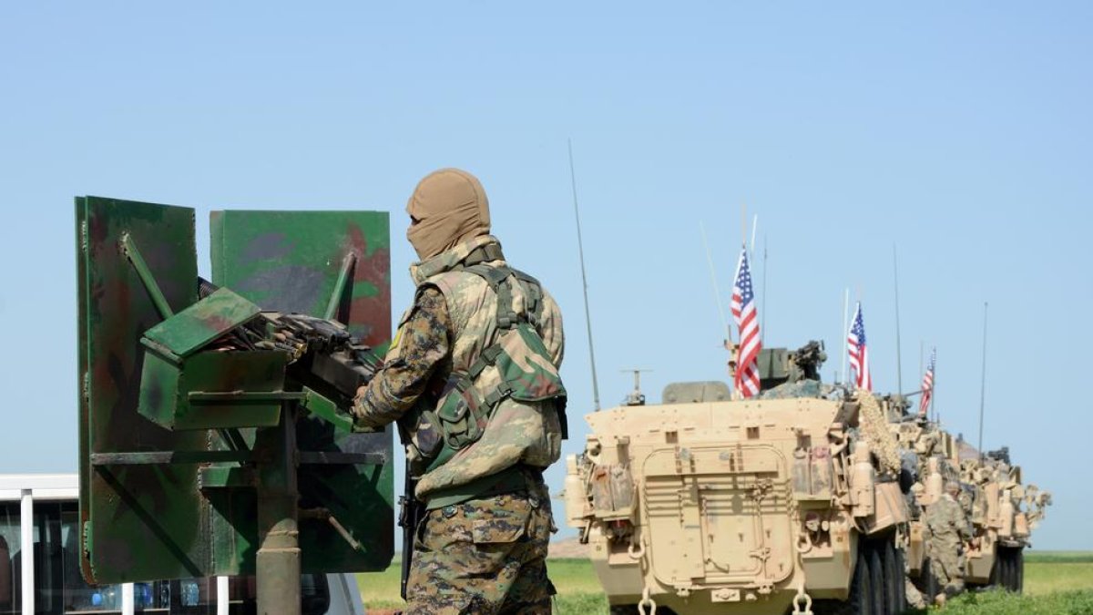 Imatge d’arxiu de tropes nord-americanes al front de Síria.