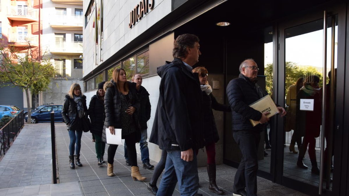 Alguns dels investigats van declarar el passat 7 de novembre al jutjat de la Seu d’Urgell.