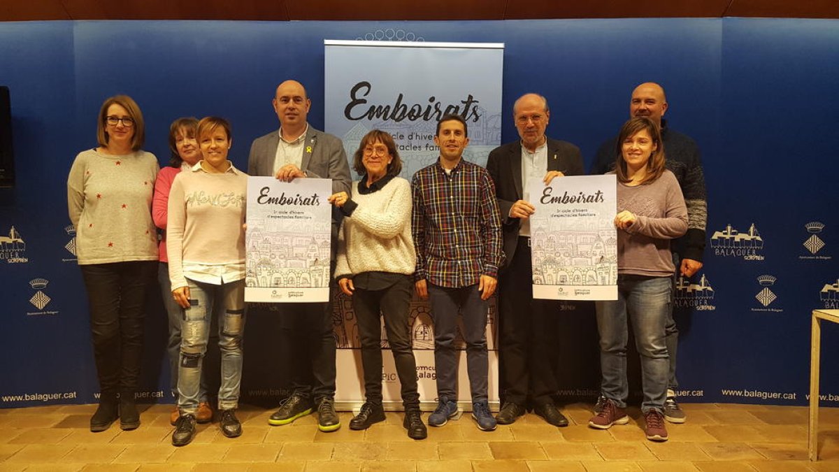 Presentació del nou cicle d’espectacles ‘Emboirats’, que començarà aquest diumenge a Balaguer.