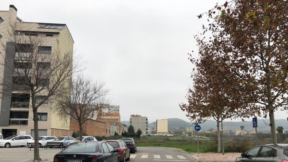 El carrer Terol de Fraga.