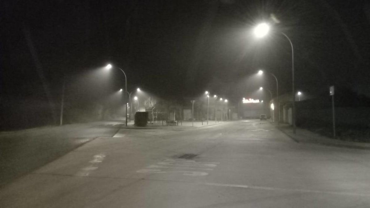 Nou enllumenat al passeig Urgell.