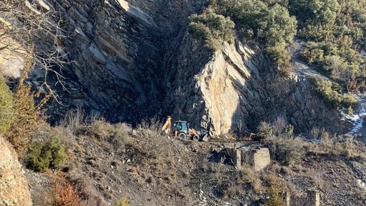 Comienzan las obras de mejora del área de parapente de Organyà