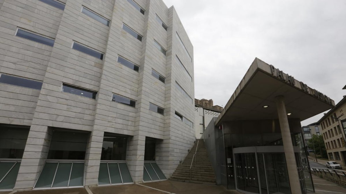 Els jutjats de Lleida, seu de la junta electoral lleidatana.