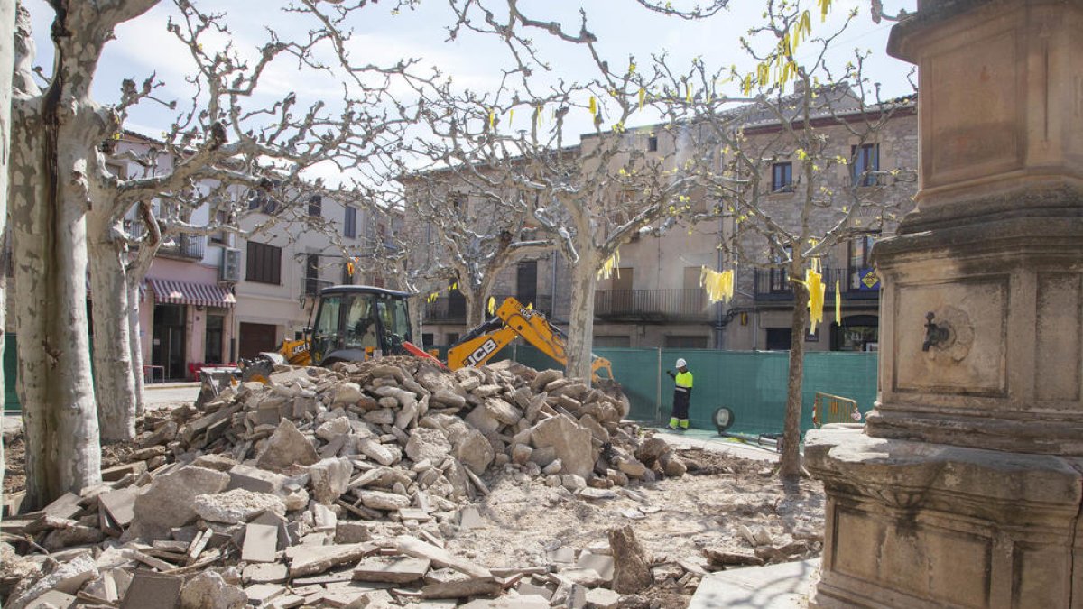 Los trabajos empezaron el pasado martes y se prolongarán mes y medio.