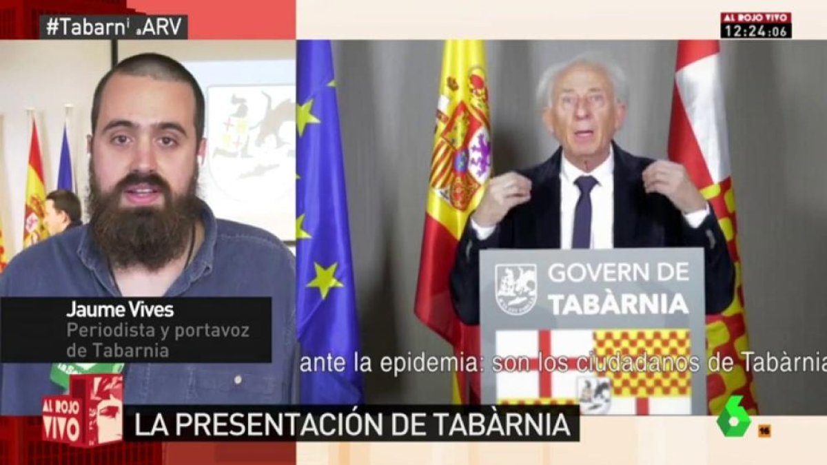 Jaume Vives, con su presidente.