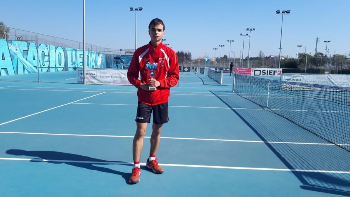 Triunfo del sicorista Emili Elías en la Copa Catalana de tenis