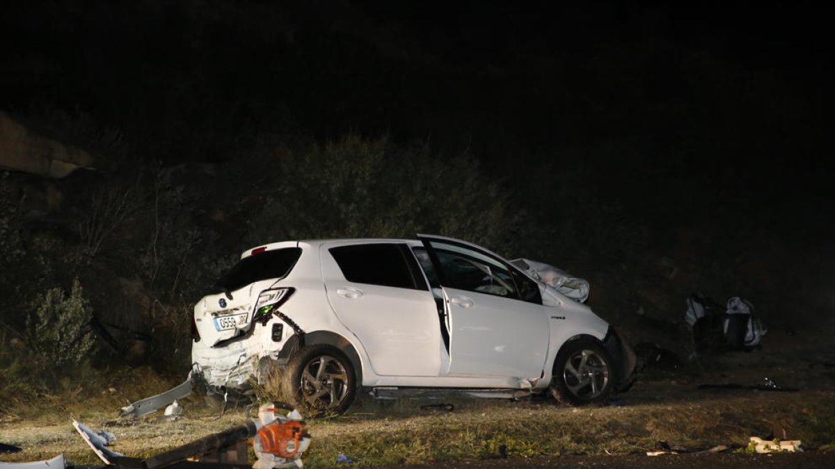 Una mujer muere en una colisión frontal en Les Borges Blanques