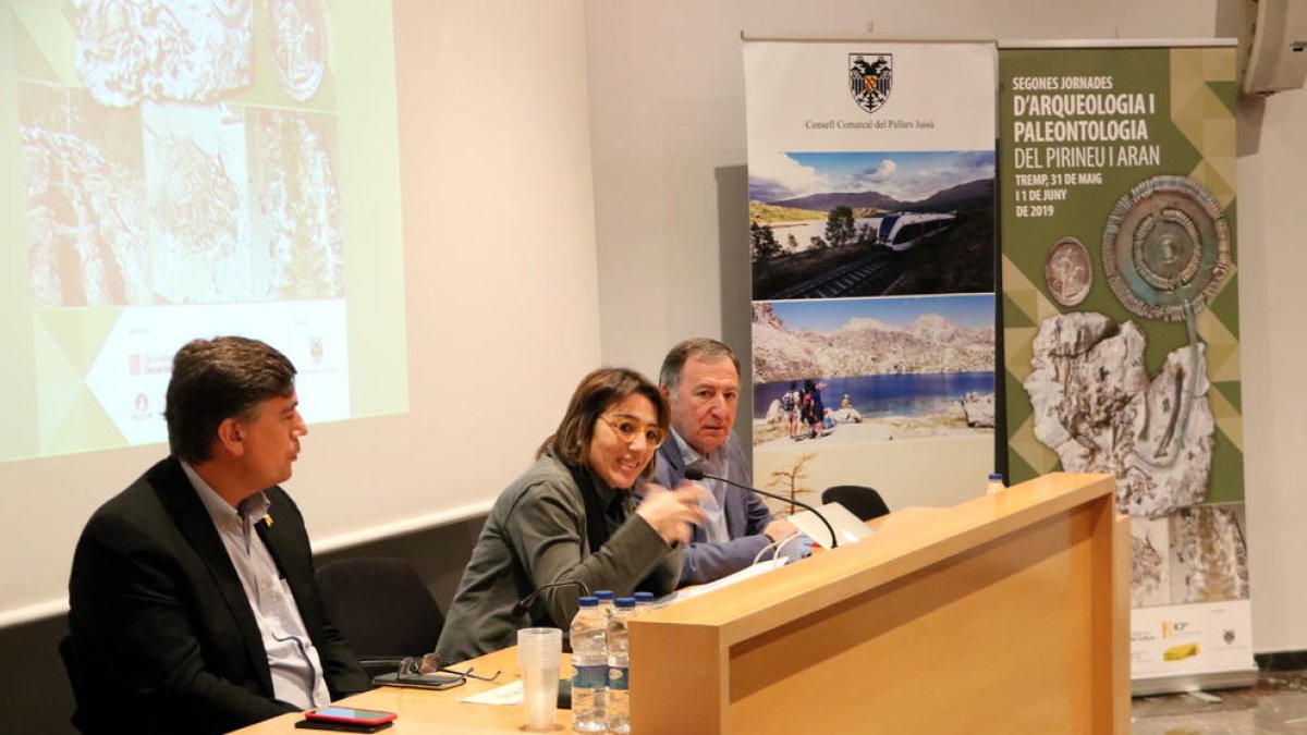 Elsa Ibar, directora general de Patrimoni Cultural, abrió la jornada.