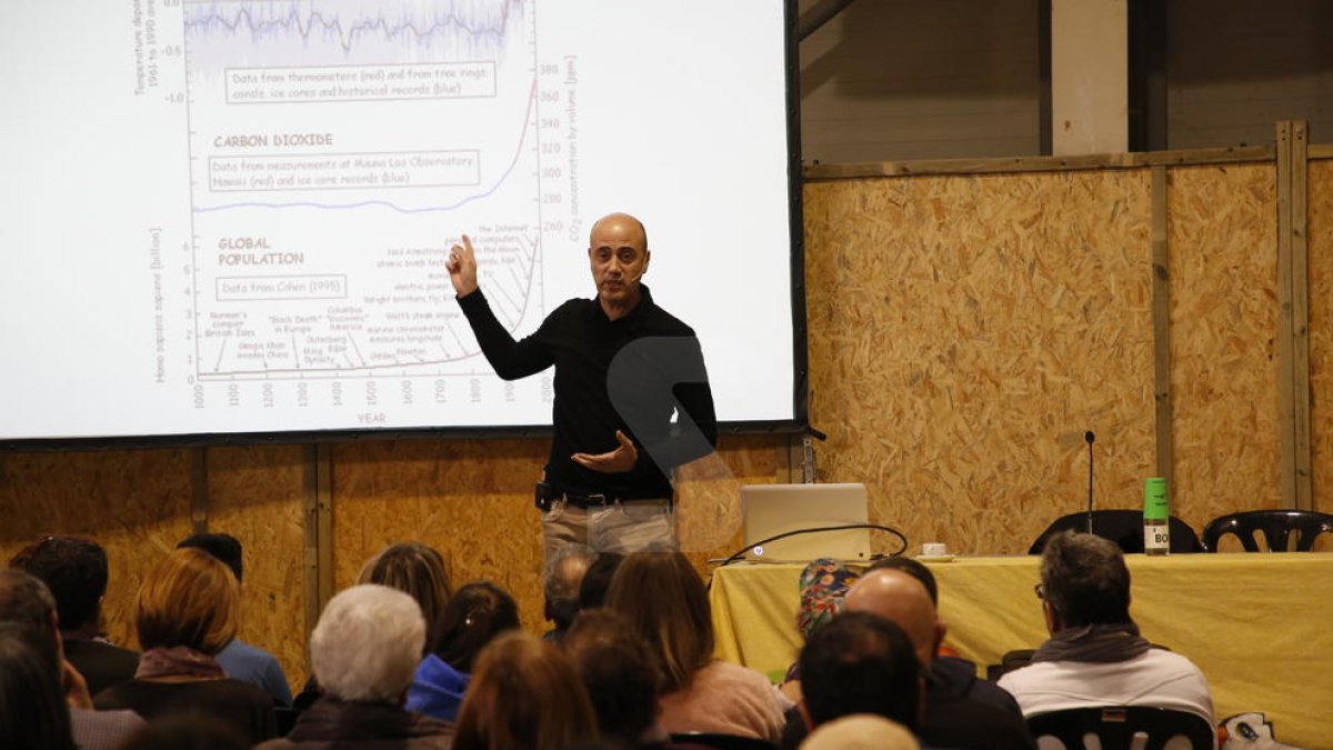 Tomàs Molina: “La temperatura pujarà dos graus a Lleida a l'estiu”