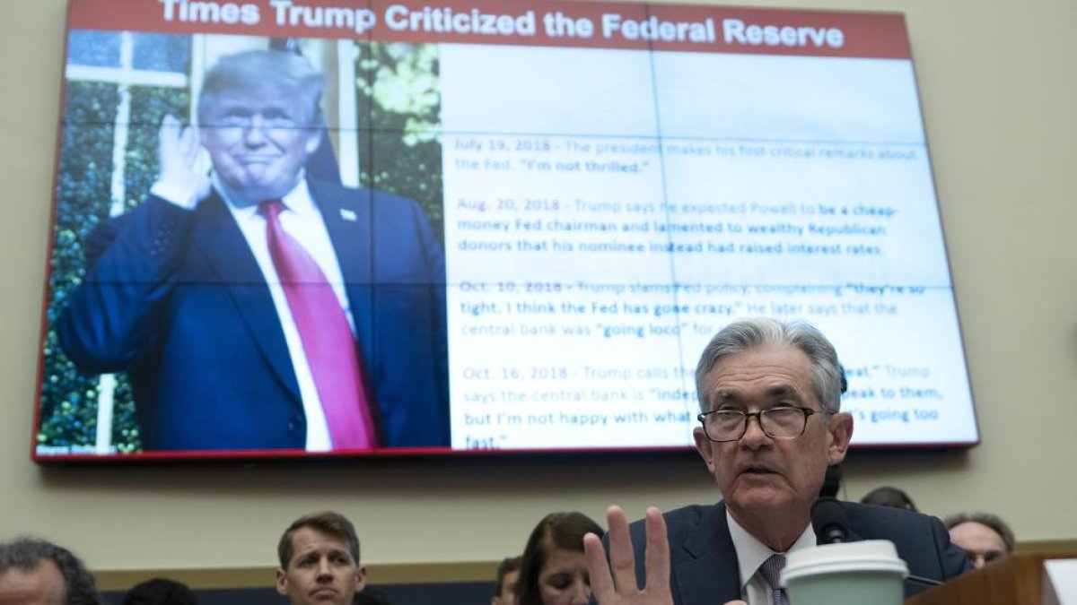 Imagen de archivo del presidente de la Fed, Jerome Powell.