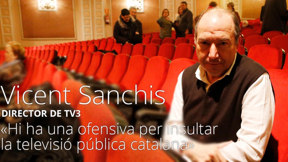 Vicent Sanchis, director de TV3