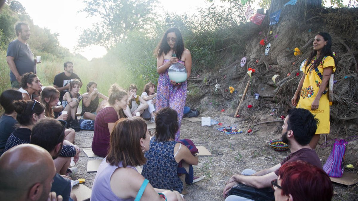 D’Jade ofreció ayer doble ensayo abierto de su propuesta por la vía verde del río Ondara.