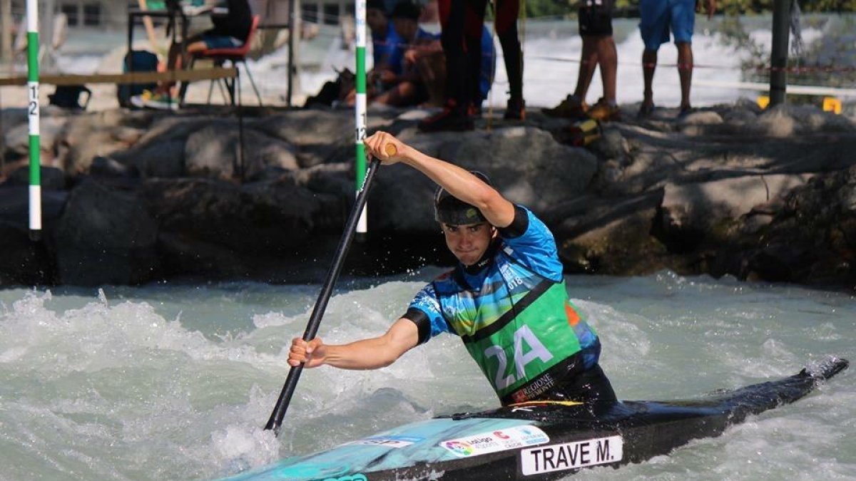 Miquel Travé, durant les sèries classificatòries de C1, on va acabar en tercera posició.