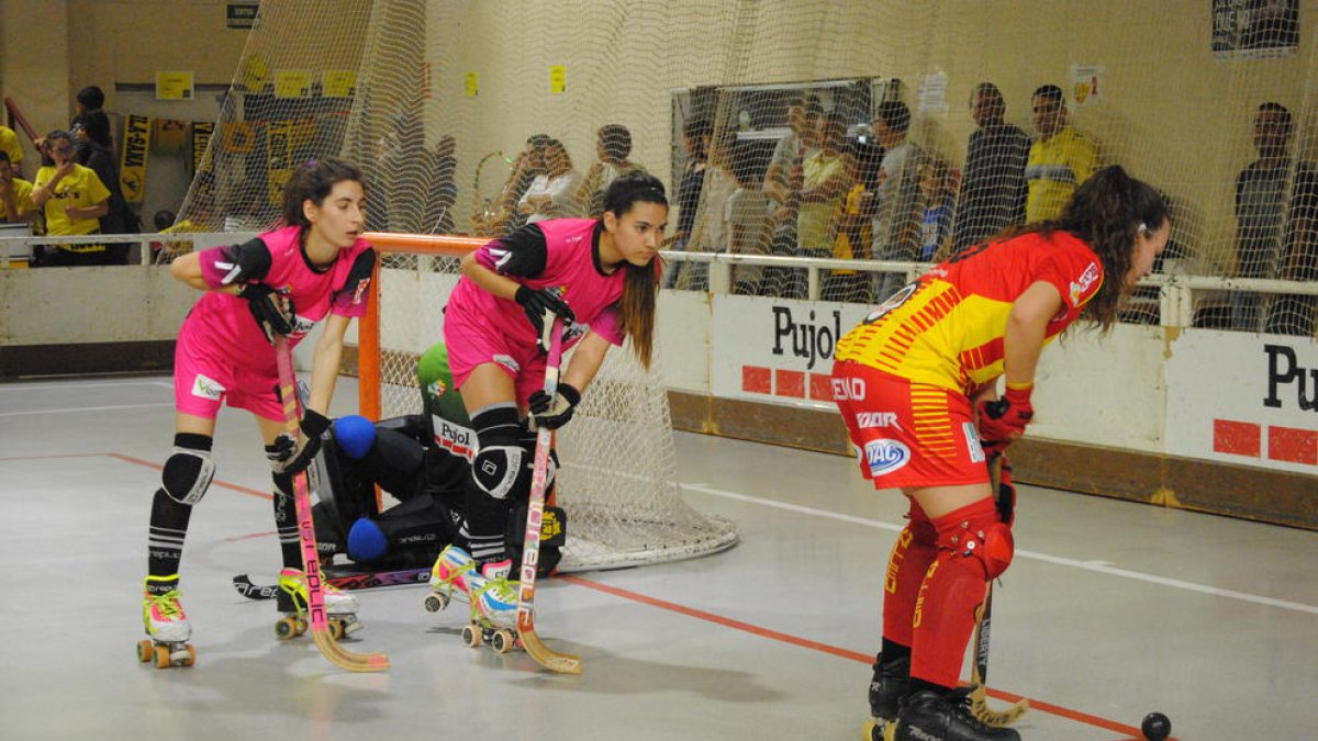 Maria Porta i Cata Flores, en una imatge d’arxiu.