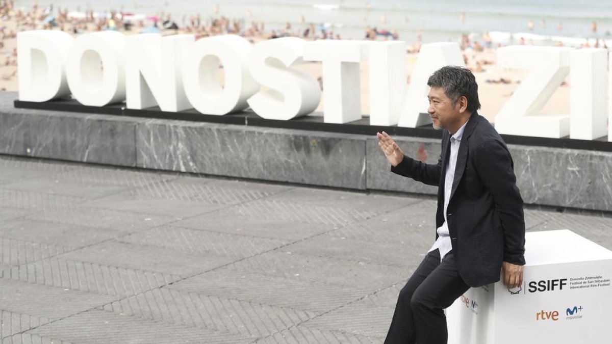 El director Hirokazu Kore-eda, premi Donostia a Sant Sebastià.