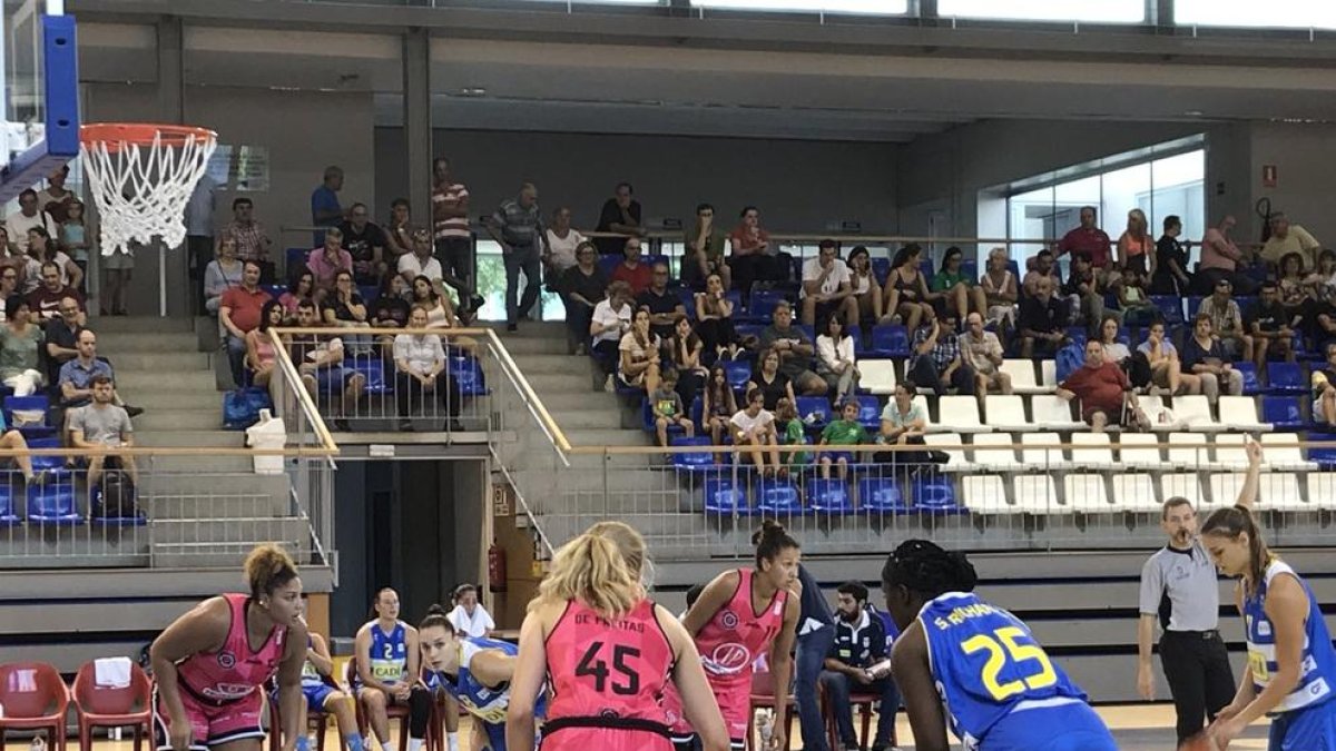 El públic del Palau no va poder veure un triomf del Cadí la Seu.