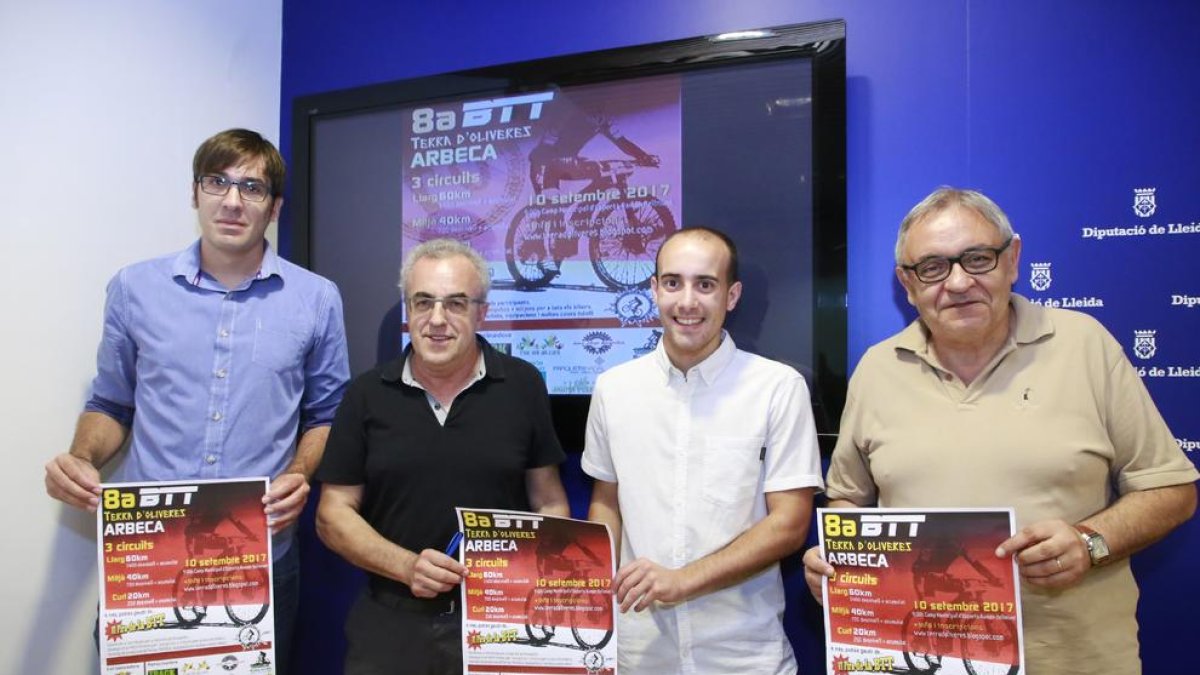 Un moment de la presentació de la prova.