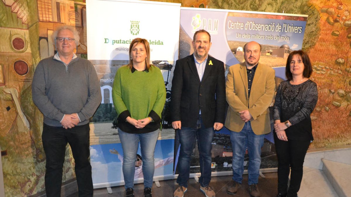 Un momento de la presentación de ayer.