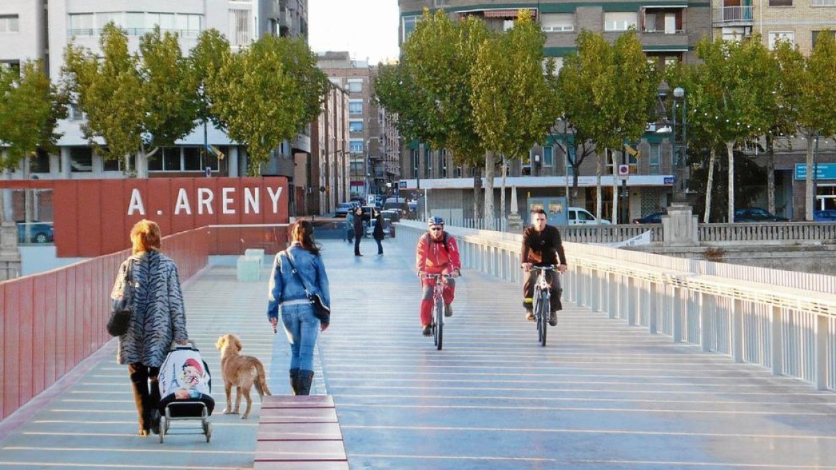 Imatge d'arxiu de la passarel·la