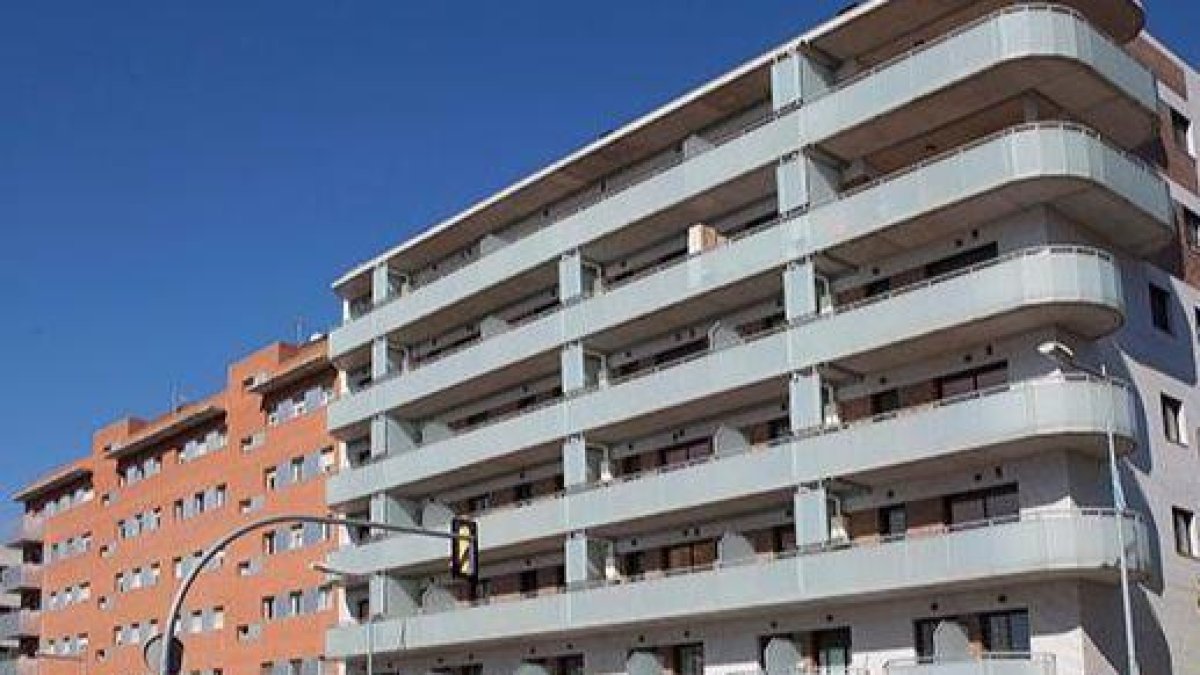 Pisos del Sareb a la abanica en la ciudad de Lleida.