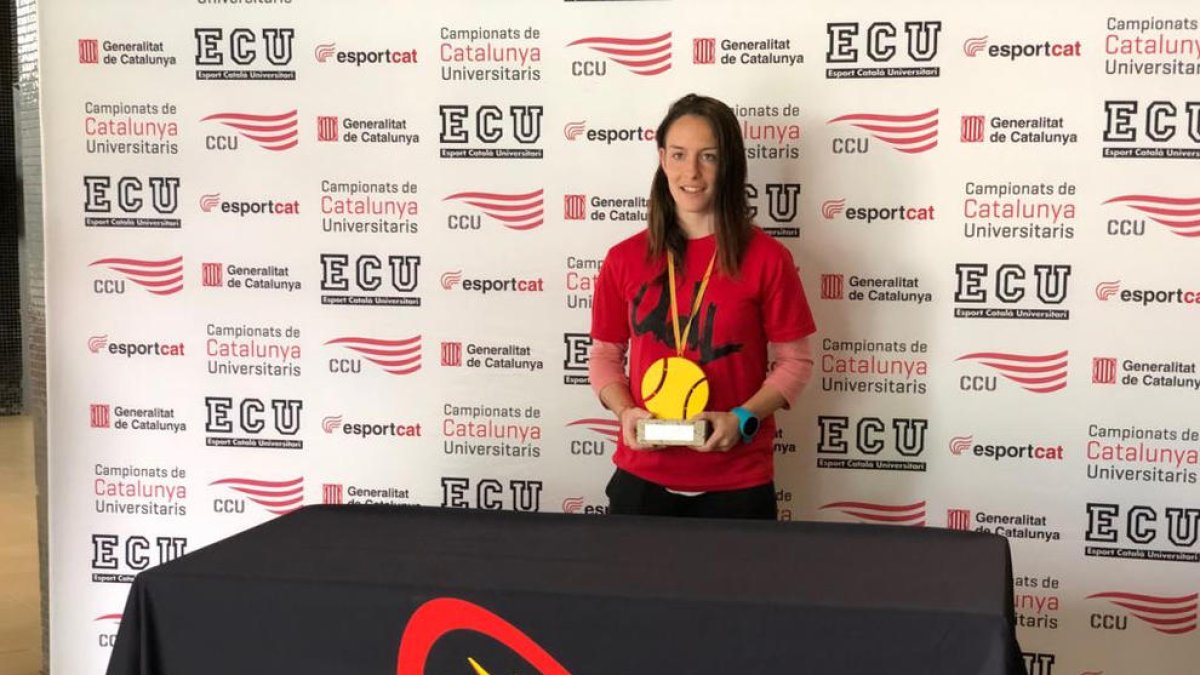 Ares Llobera, campeona catalana