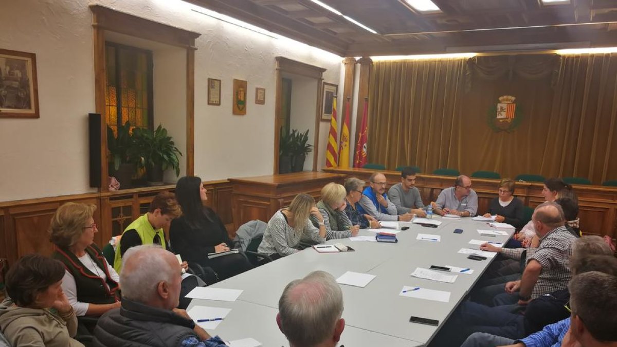 Imatge de la primera sessió del Conselh d’aquesta legislatura.