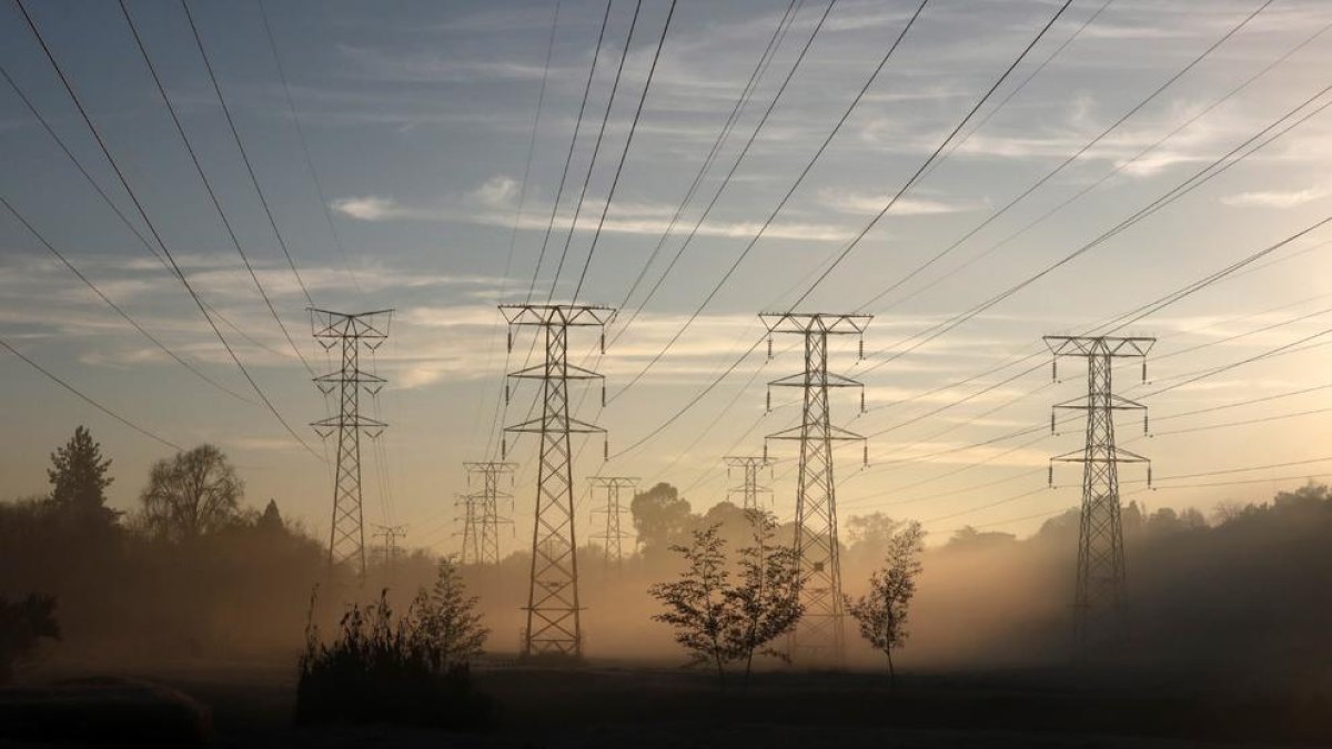 Torres eléctricas.