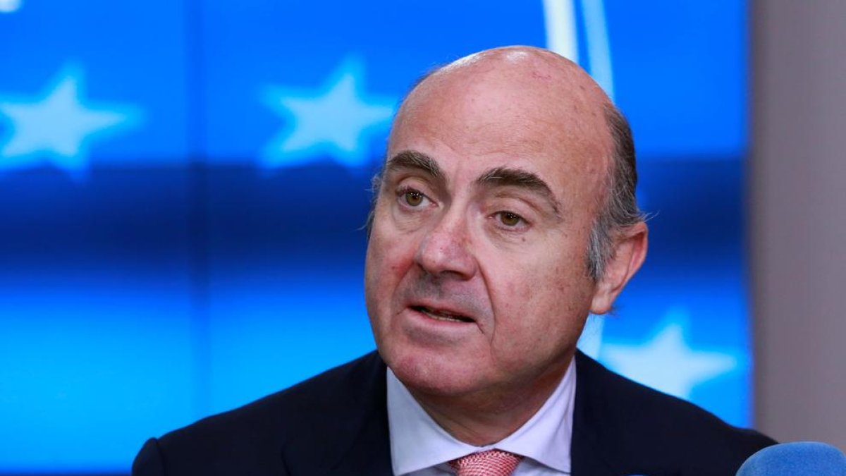 El ministro de Economía, Luis de Guindos.