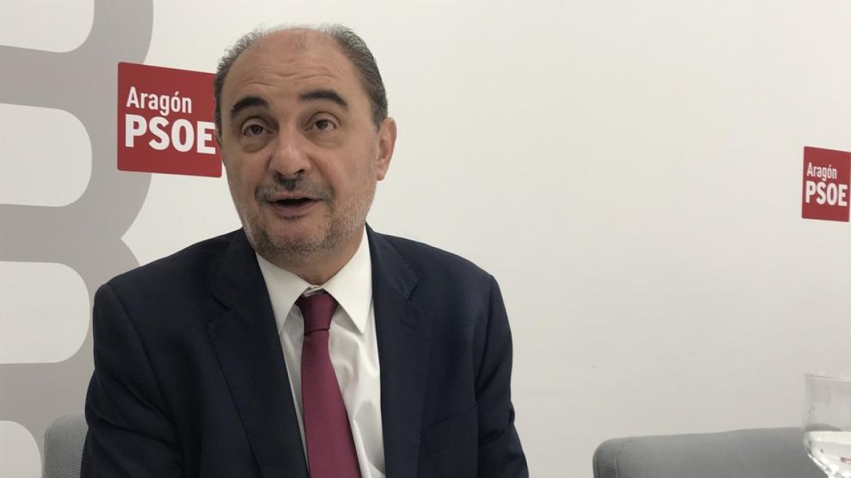 Javier Lambán.