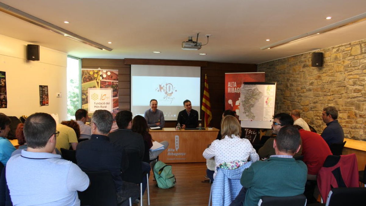 La presentació es va fer a la seu de la comarca, al Pont.