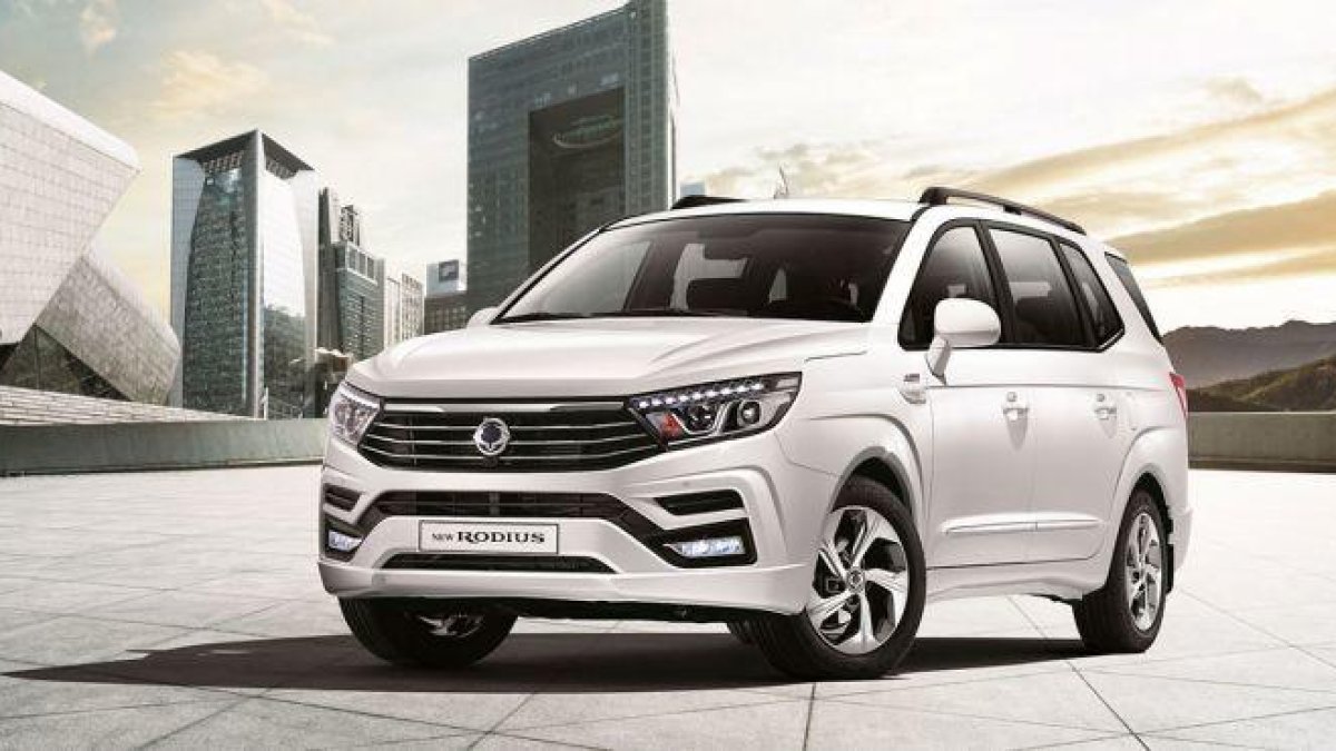 El SsangYong Rodius es renova estèticament