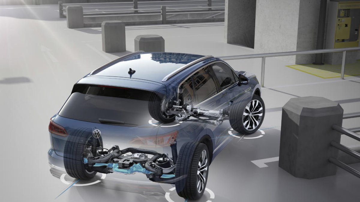 Volkswagen Touareg, amb nou sistema de direcció