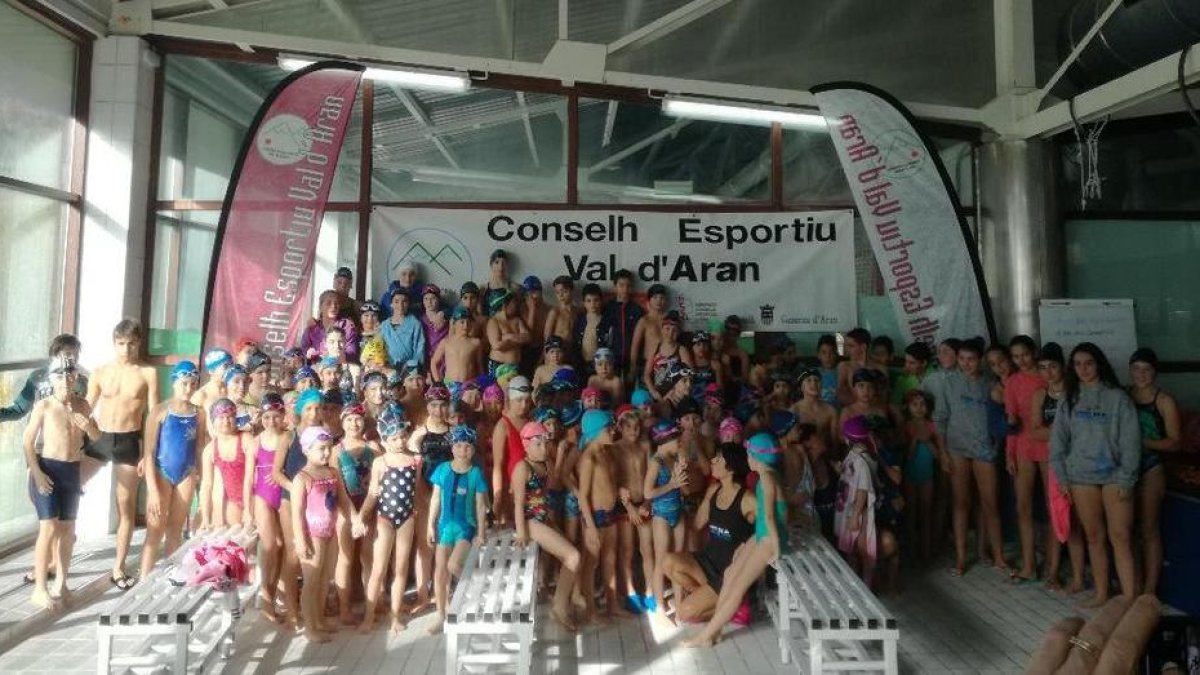 El Comarcal reuneix més de 120 nadadors a Vielha
